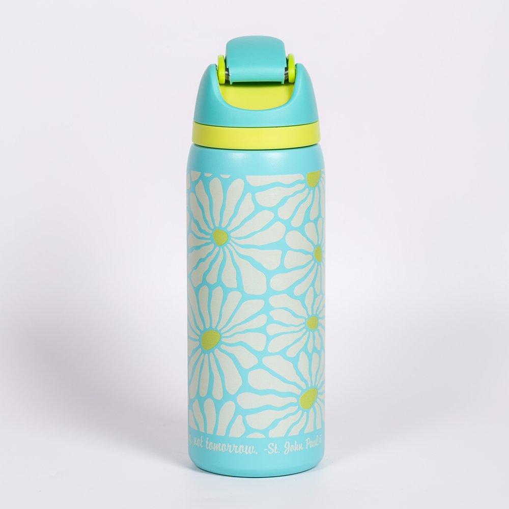 Personalized Pope St. John Paul II Future Starts Today Water Bottle