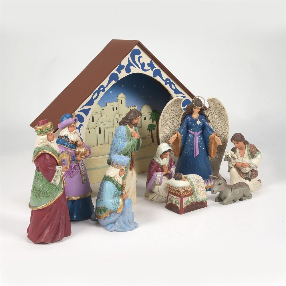 Jim Shore Nativity Set - 10 Pieces