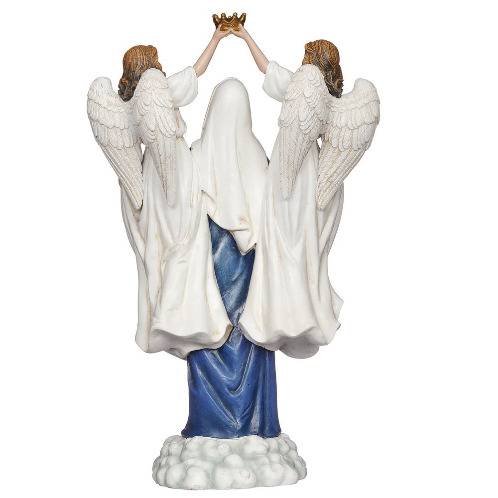 Coronation of Mary Queen of Heaven Statue - 11"