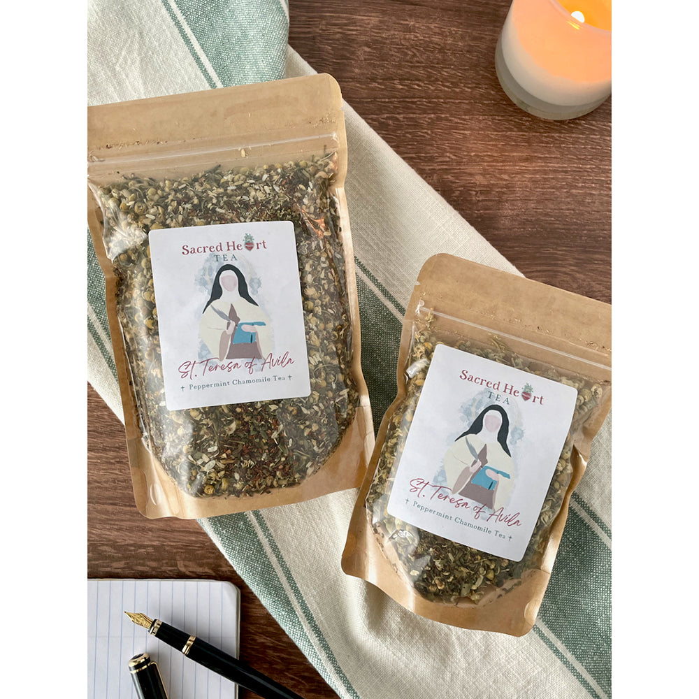 St. Teresa of Avila Peppermint Chamomile Herbal Tea