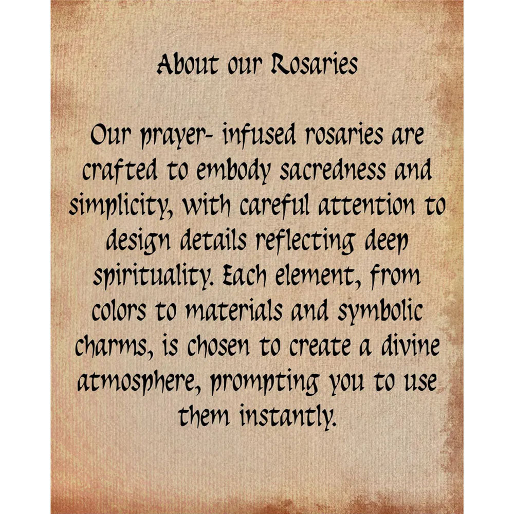 Rustic Sandalwood Our Lady of Guadalupe Rosary