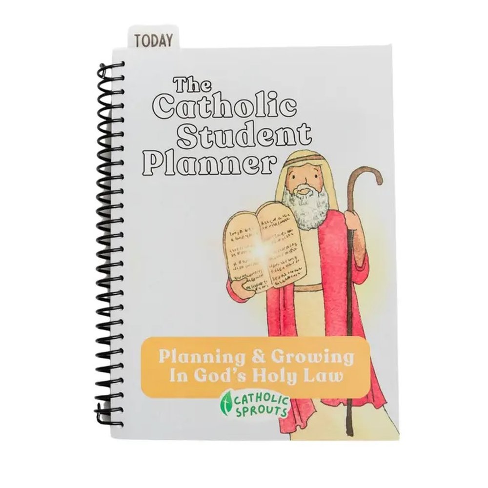 The Catholic Student Planner: Featuring the Ten Commandments