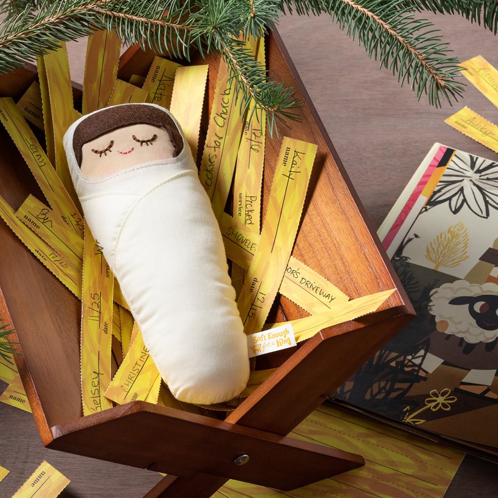 Children's Soft Enough for a King Christmas Set