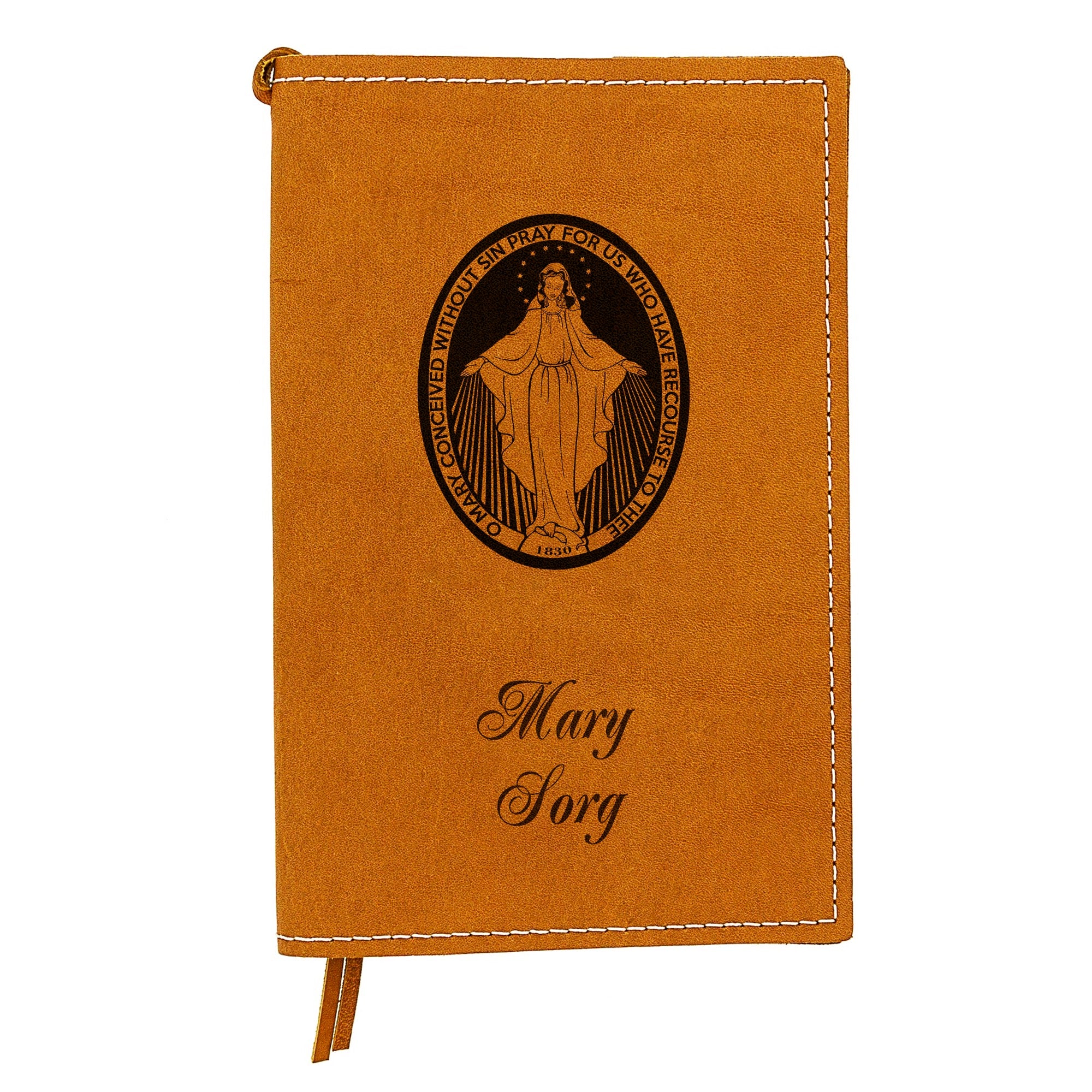 Personalized Miraculous Medal Magnificat Cover for Standard Print Monthly Edition