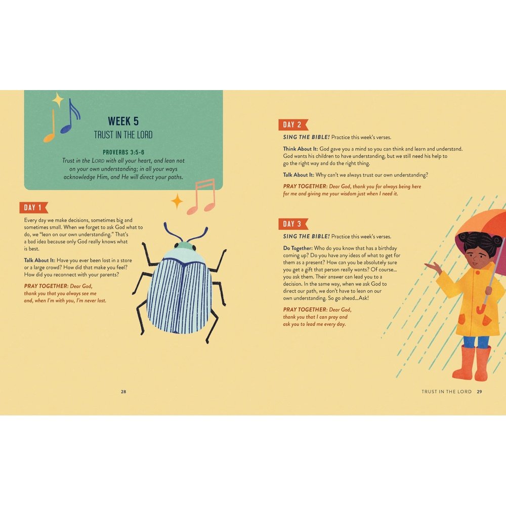 Sing the Bible: 52 Bible Verses for Kids to Learn and Sing