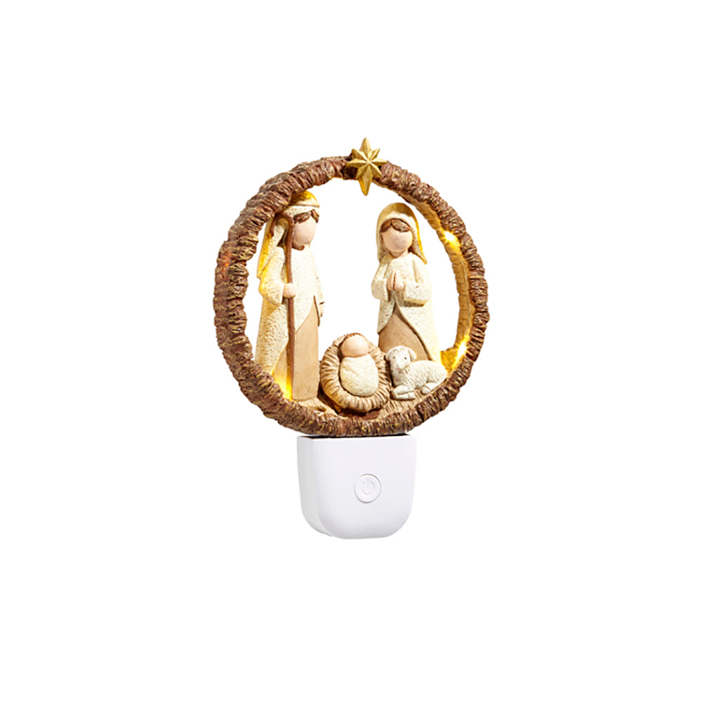 Holy Family Night Light - 6.25"