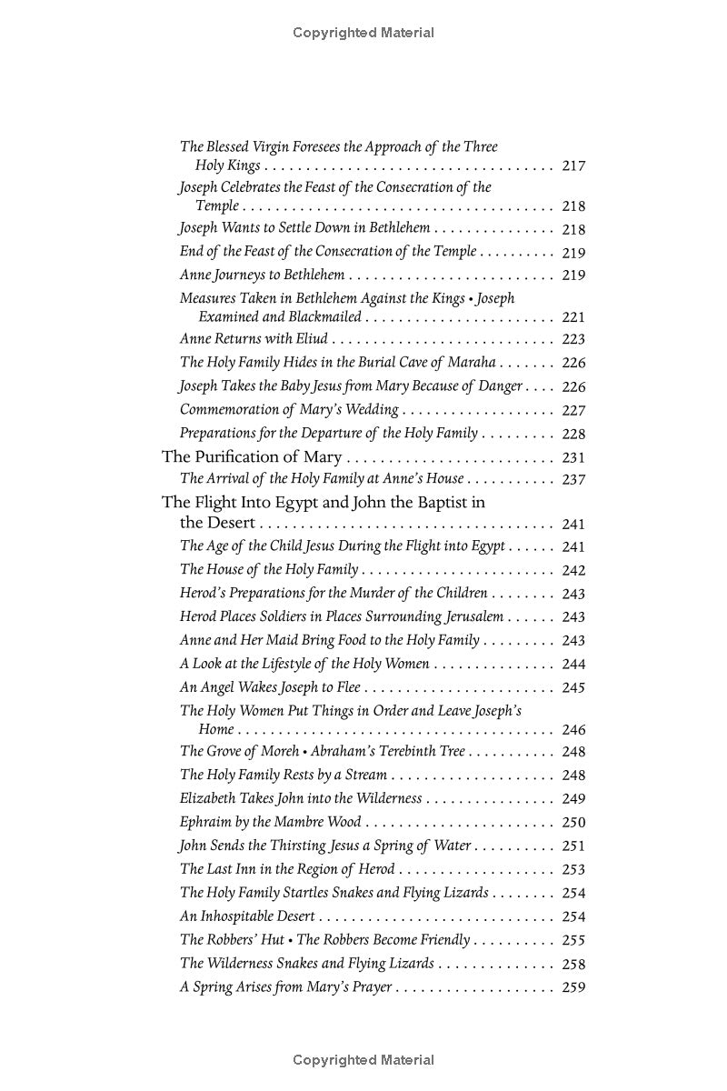 The Life of the Virgin Mary - As Seen in the Visions of Bl. Anne Catherine Emmerich