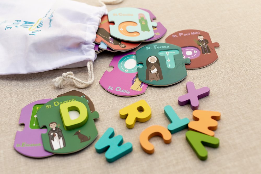 Pray & Play ABC Puzzle Set
