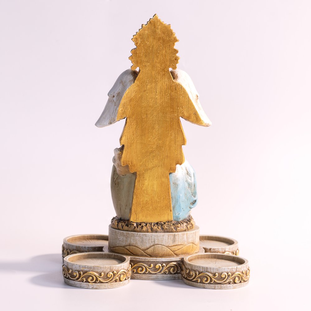 Nativity Votive Advent Candleholder