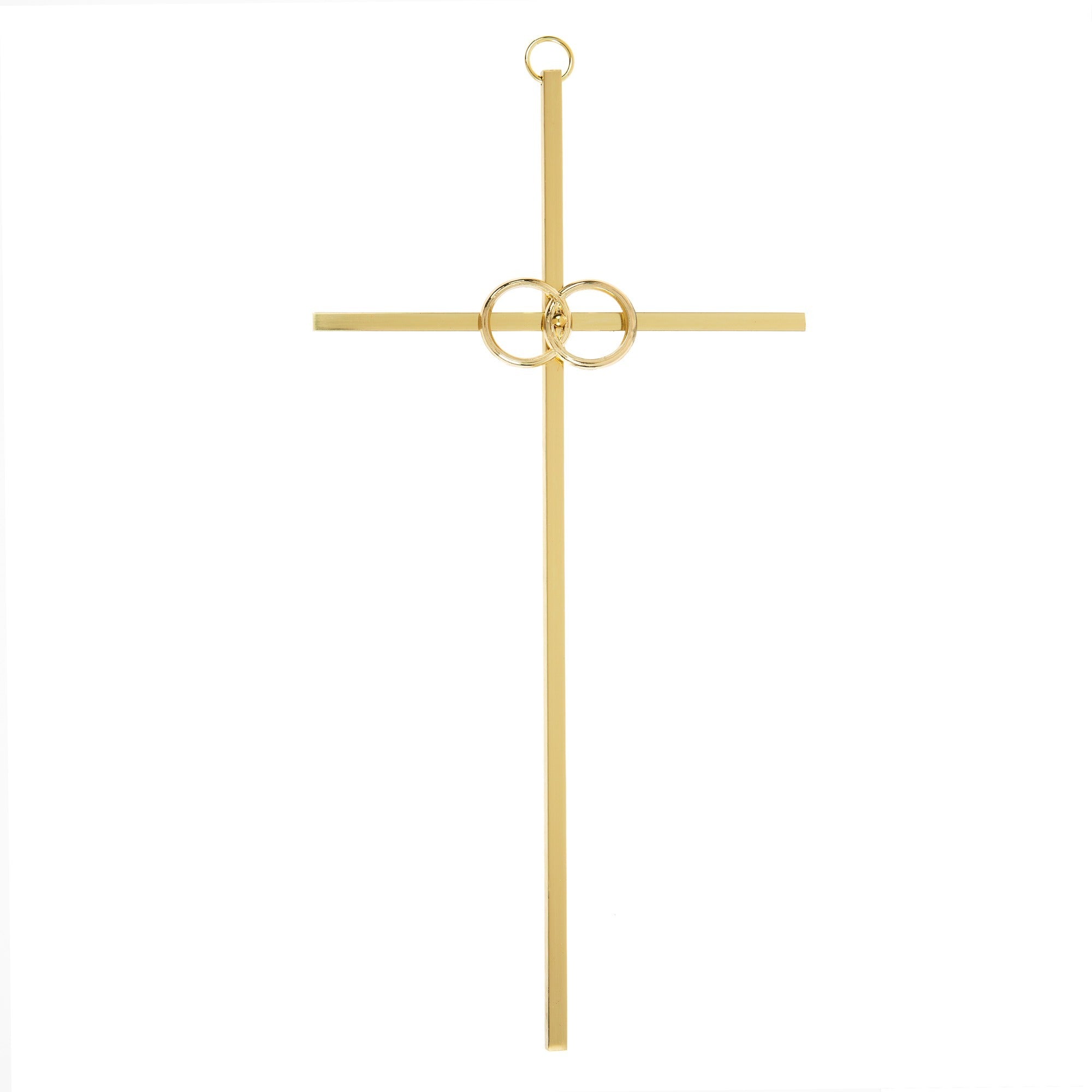Gold Wedding Rings Cross