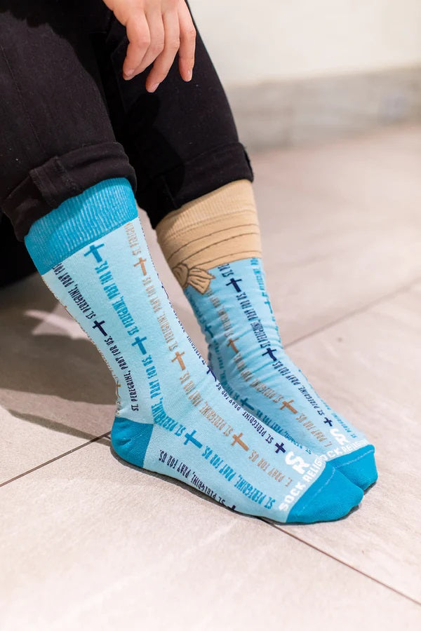 St. Peregrine Adult Socks
