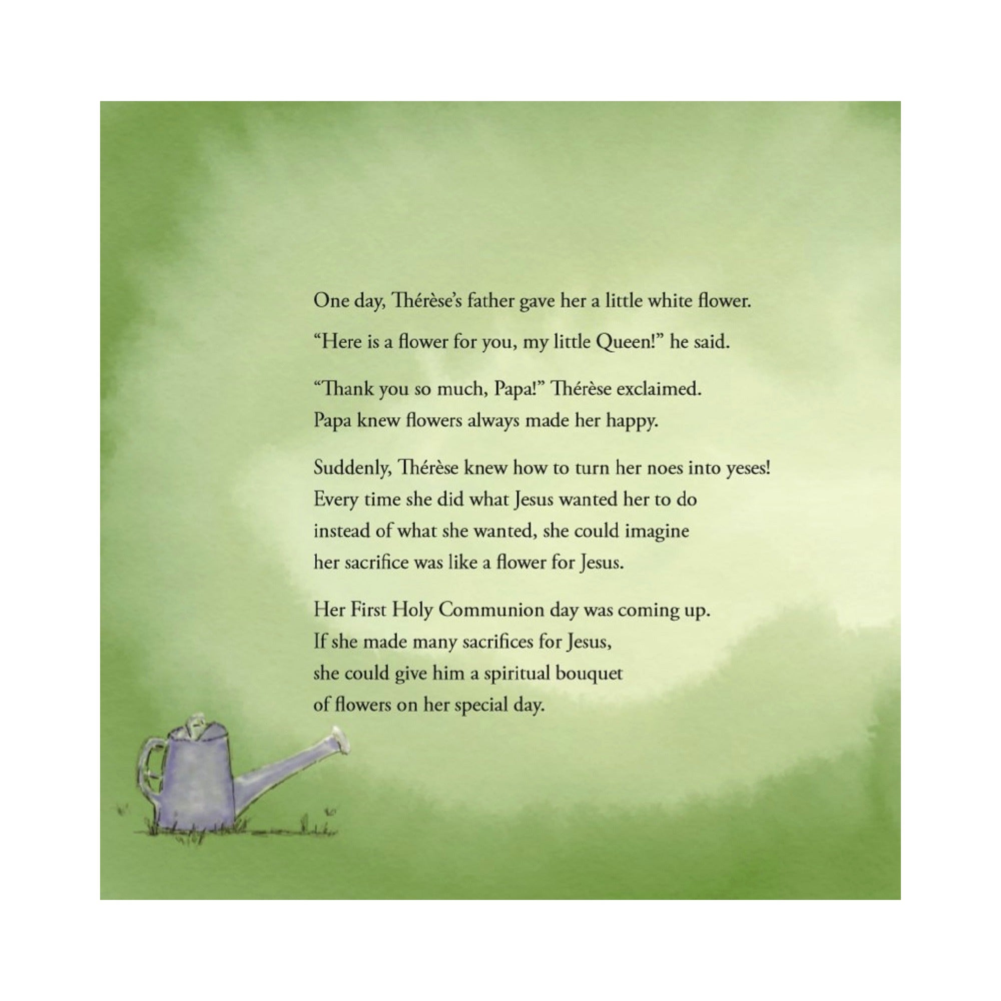 Flowers for Jesus: A Story of Therese of Lisieux as a Young Girl