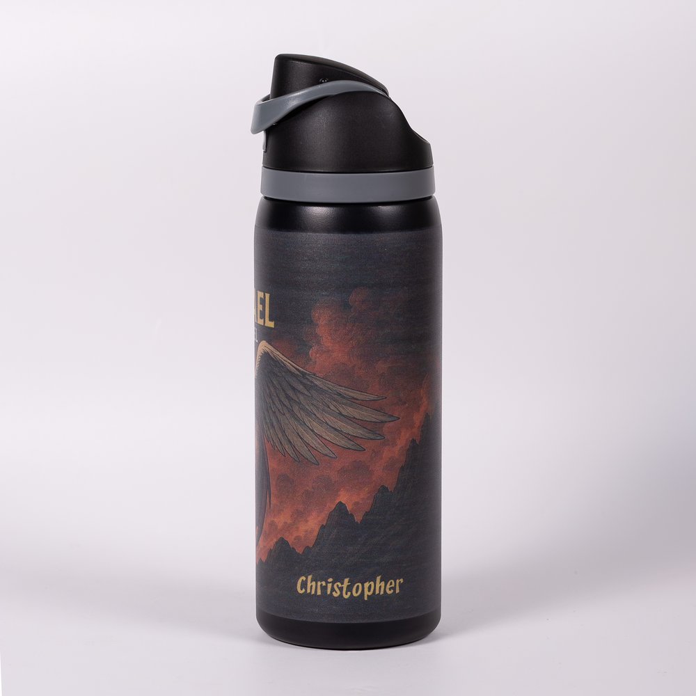 St. Michael Personalized Superhero Saint Water Bottle