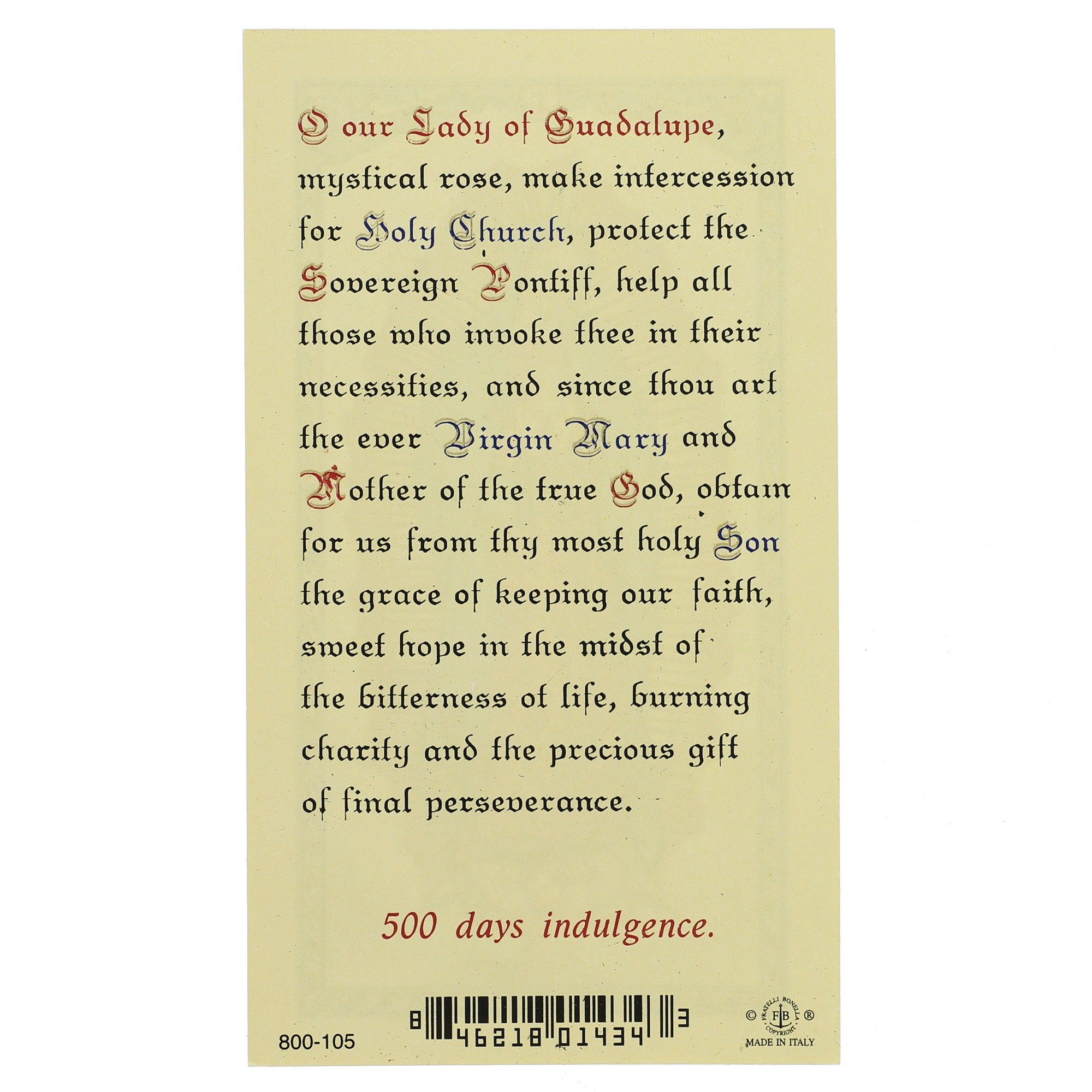 Collector Series Statue - Our Lady of Guadalupe