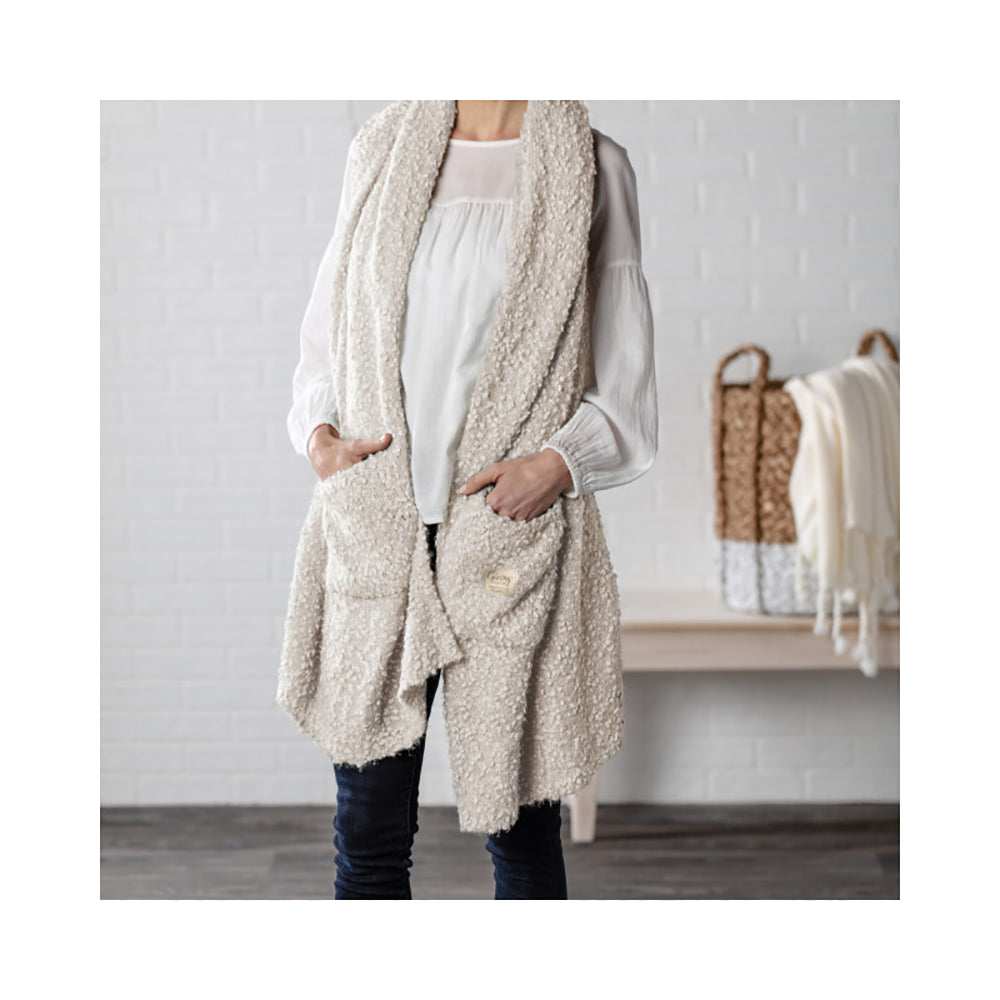 Cream Giving Shawl