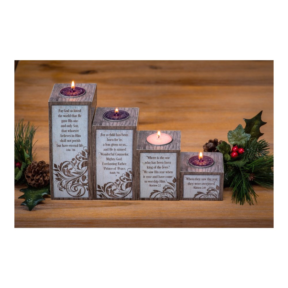 Advent Pillar Set