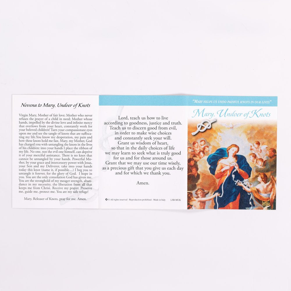 Mary Undoer of Knots Rosary with Booklet