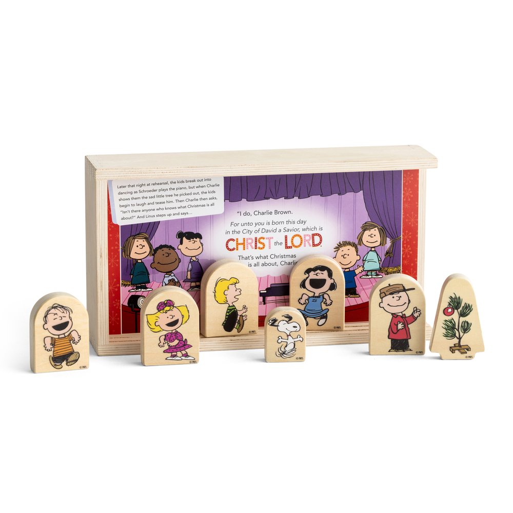 Peanuts Charlie Brown Christmas Story Box - 8 Pieces