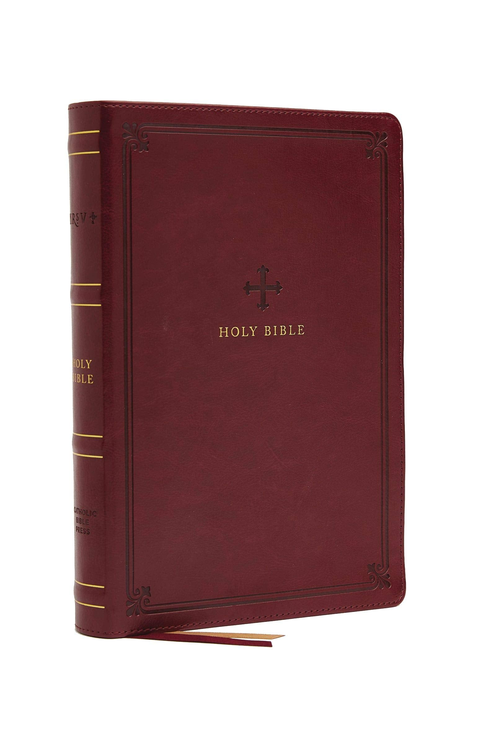NRSV Catholic Bible - Burgundy Leathersoft Personal Size