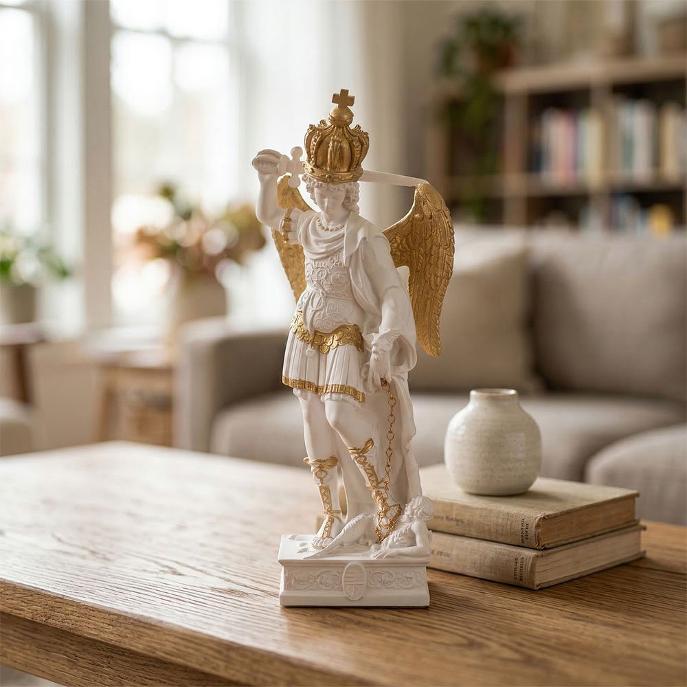 St. Michael Prince of Angels Statue - 10.24"