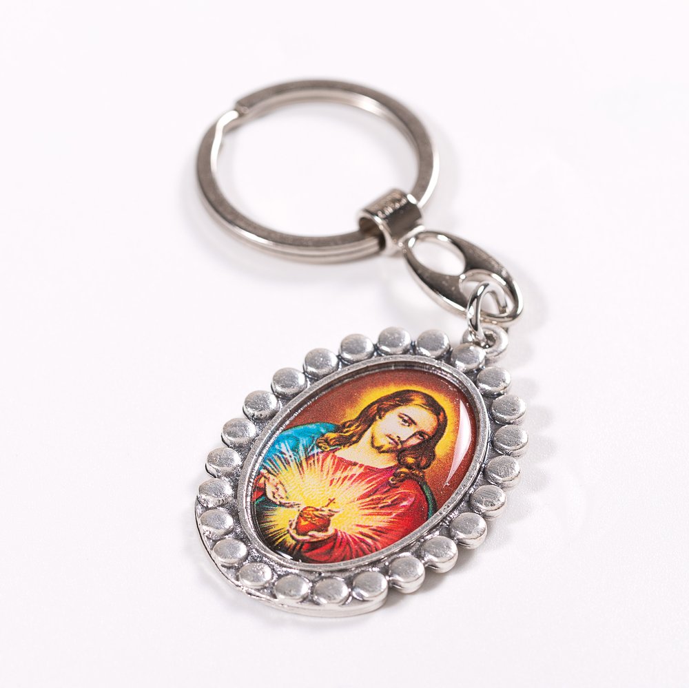 Sacred Heart of Jesus Key Ring