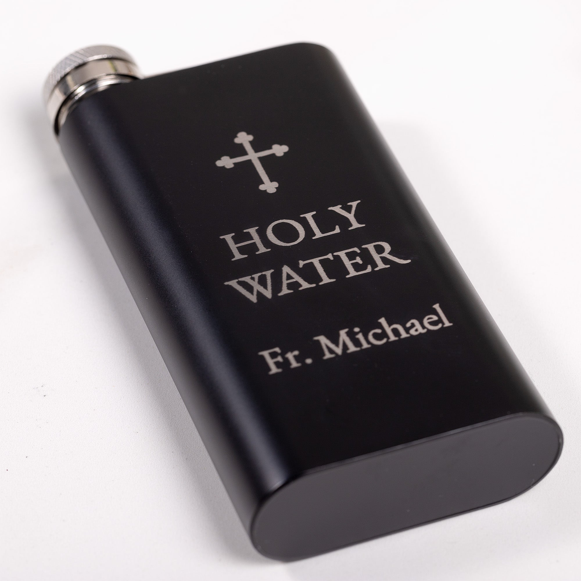 Personalized Holy Water Flask