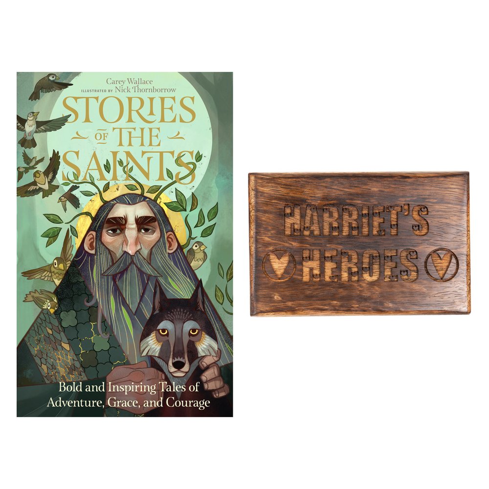 Male Heroes Box and Book Set