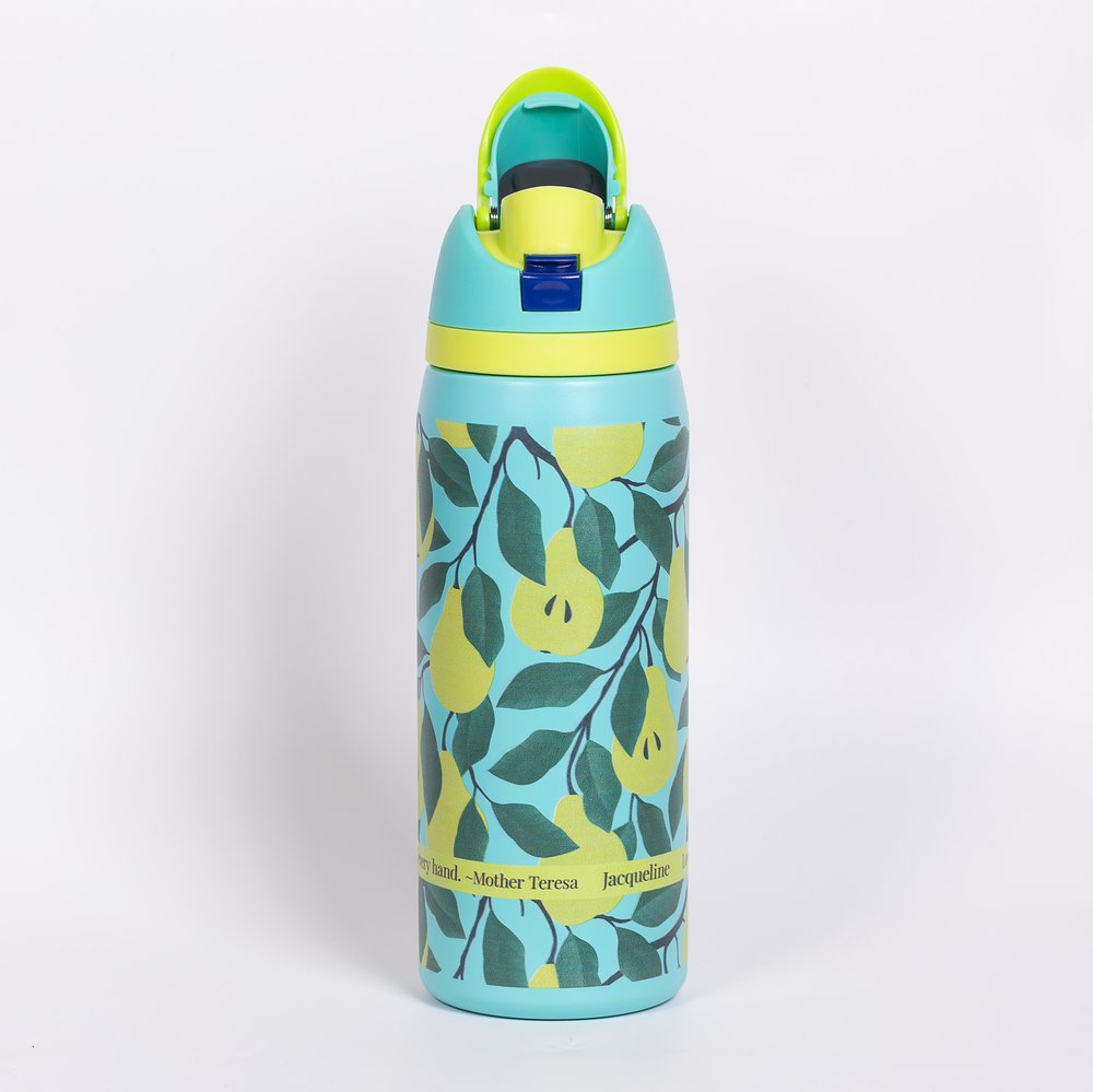 Personalized Mother Teresa Love Is a Fruit Water Bottle