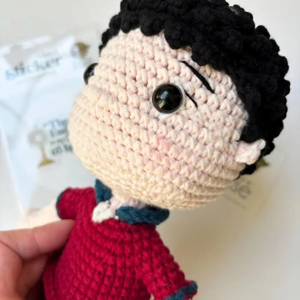Handmade St. Carlo Acutis Crochet Doll
