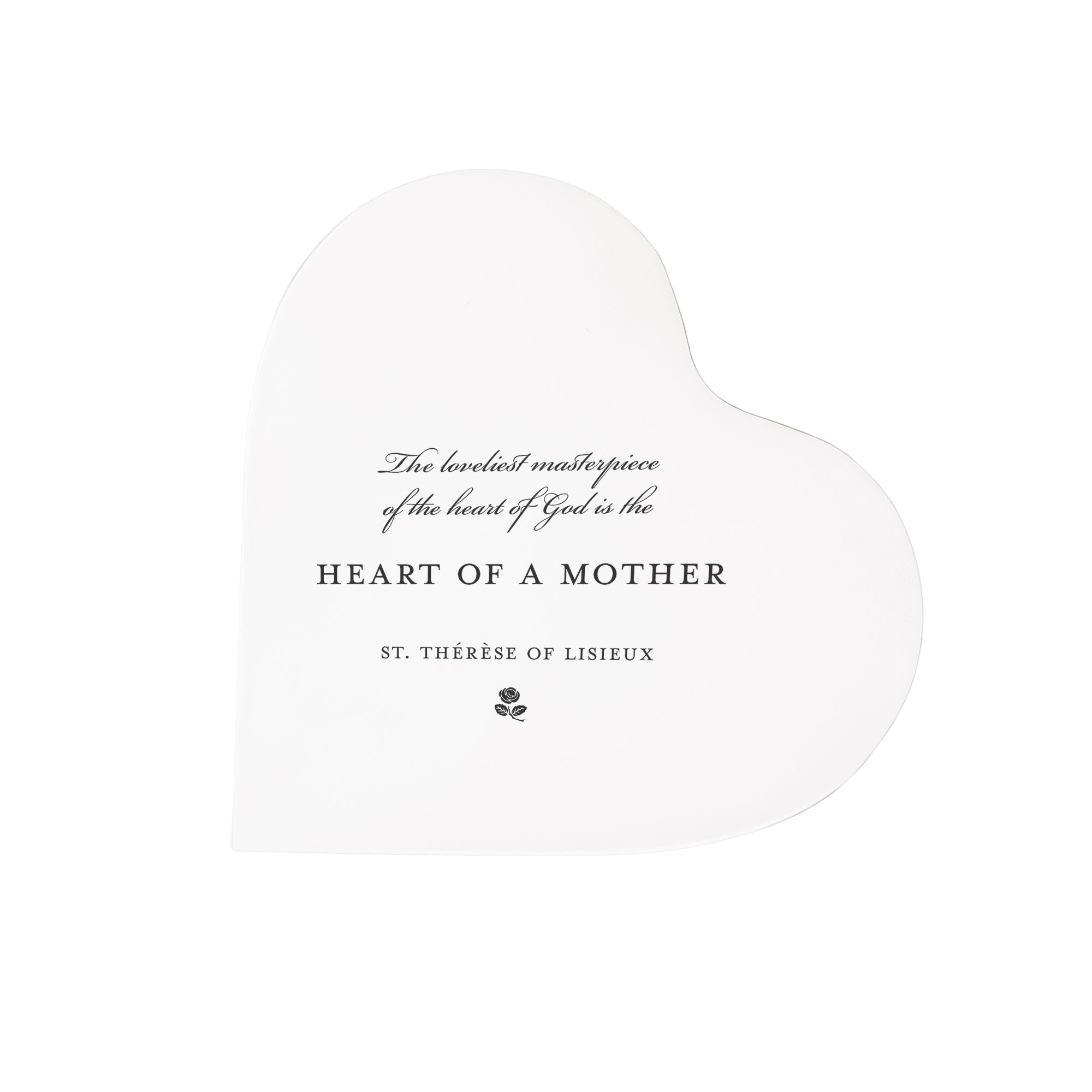 White Heart of a Mother Heart Block