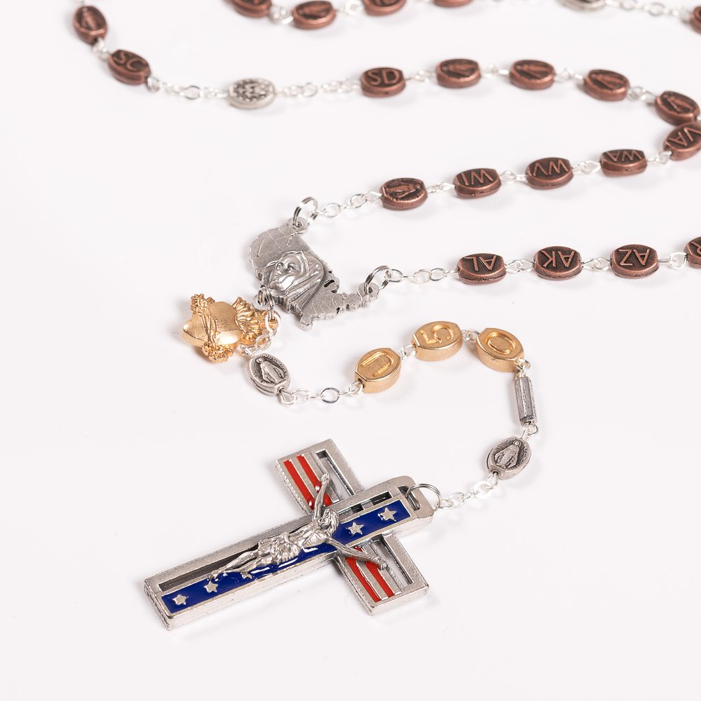Ghirelli Limited Edition The United States 250th Anniversary Rosary