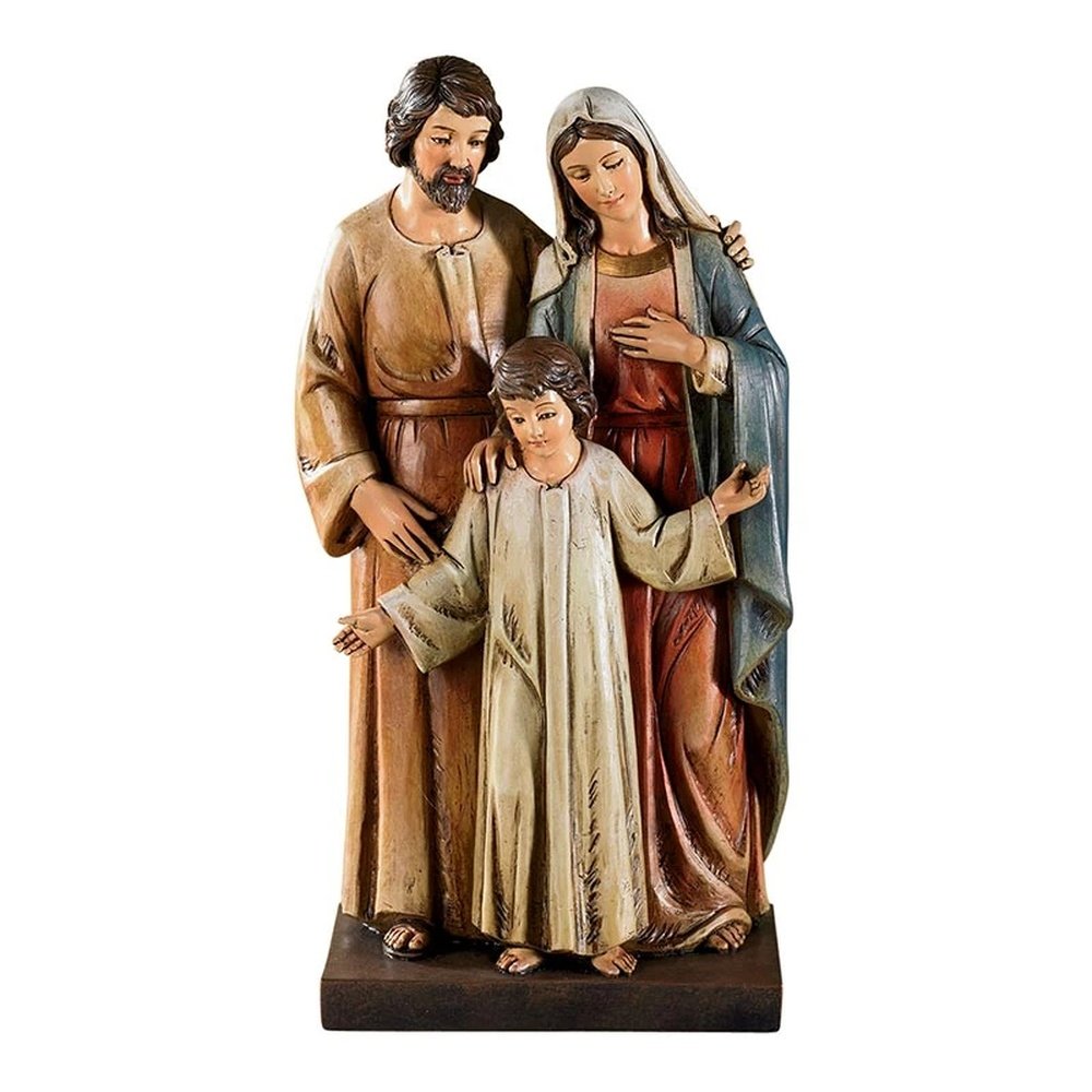 Holy Family Full Color Statue - 48"