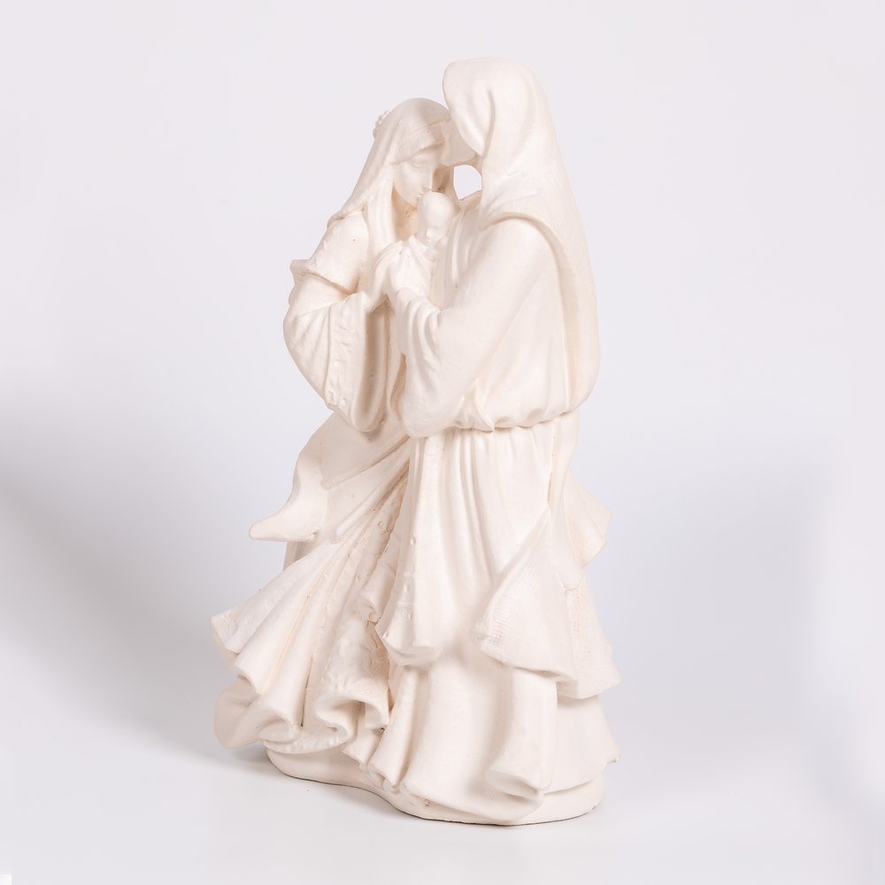 The Kiss of St. Joseph Holy Family Statue - 12.6"