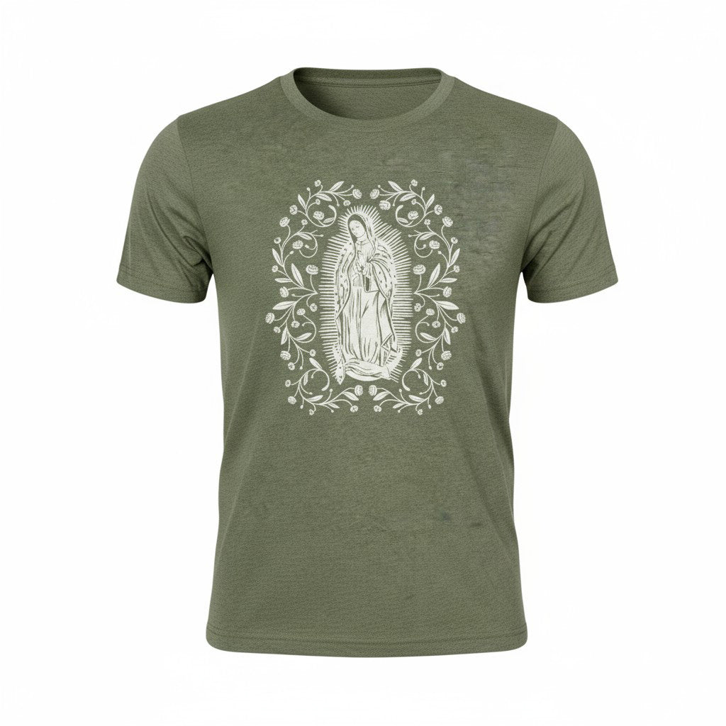 Our Lady of Guadalupe in Roses T-Shirt