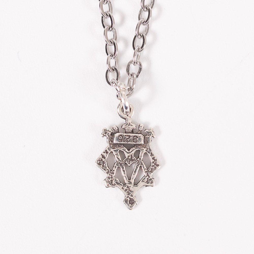 Sterling Silver Auspice Maria Necklace
