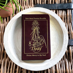 Diary of Saint Maria Faustina Kowalska - Divine Mercy in My Soul (Leather Cover)