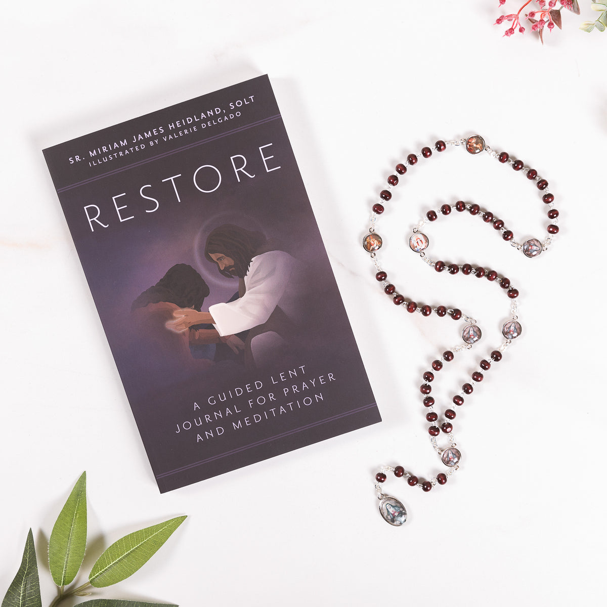 Restore: A Guided Lent Journal for Prayer and Meditation & Chaplet of