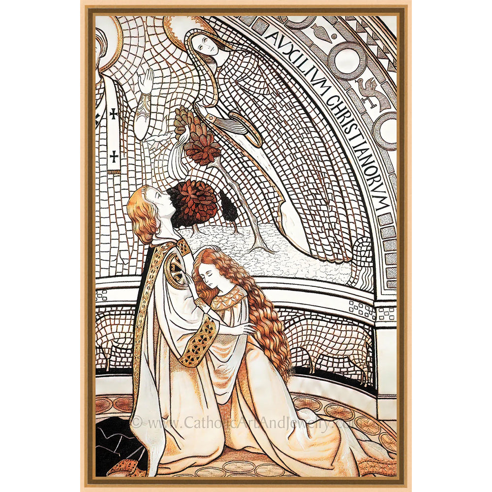 Unframed Litany of Loreto Embroidery Prints - Multiple Sets
