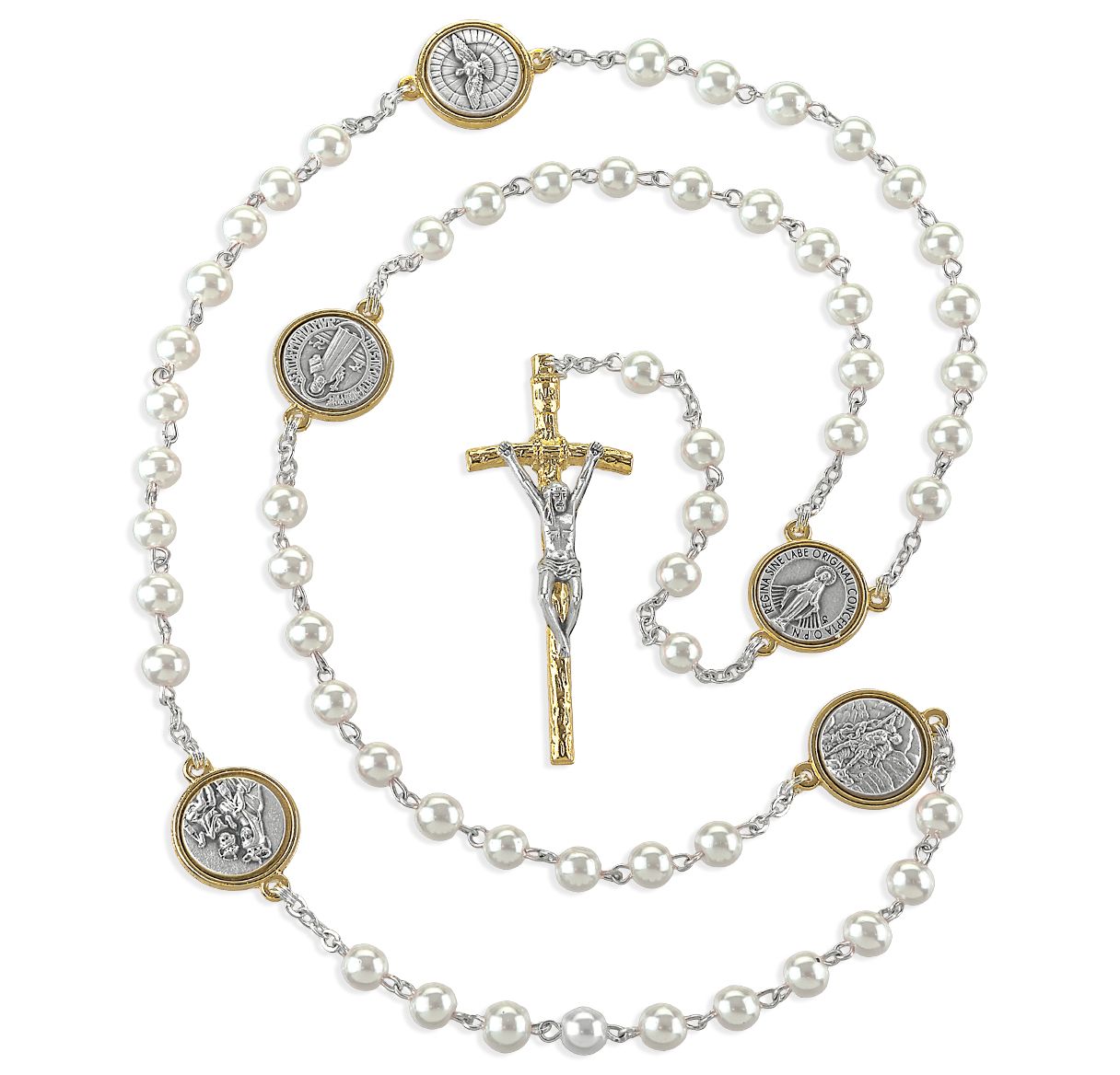All Saints Pearl Rosary