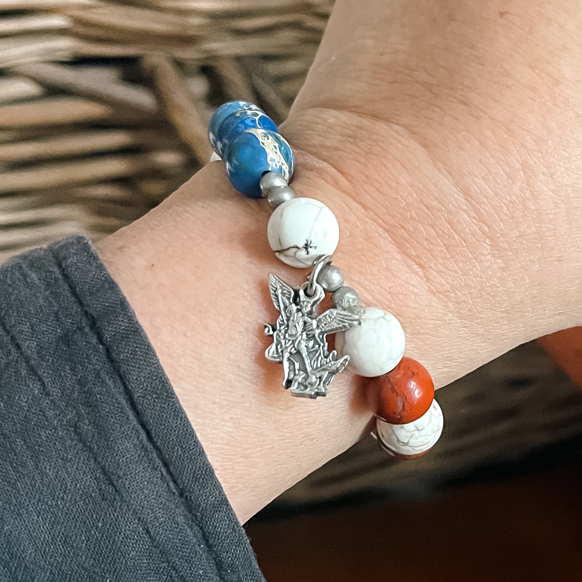 St. Michael America Rosary Bracelet