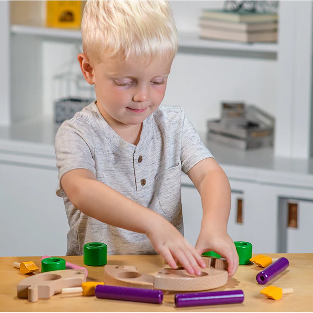 Kids Wooden Advent Wreath