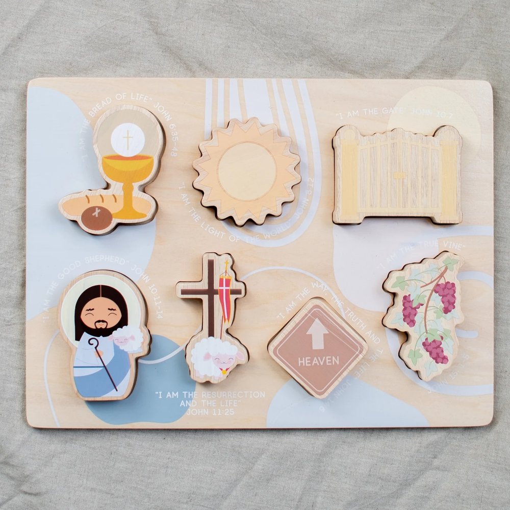 Jesus "I Am" Wooden Puzzle