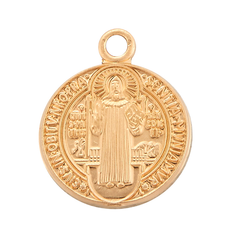 Children's Gold/Sterling St. Benedict Jubilee Medal