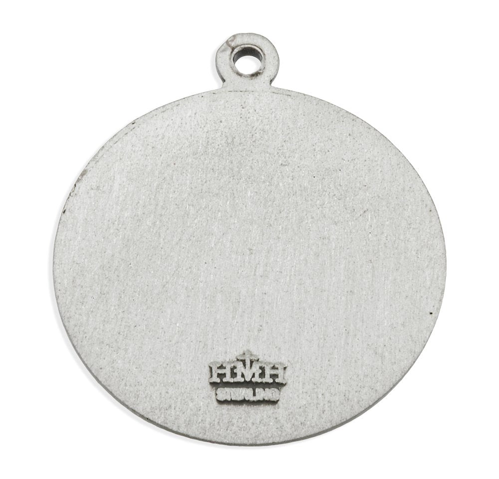 Sterling Silver St. Joseph Medal Necklace