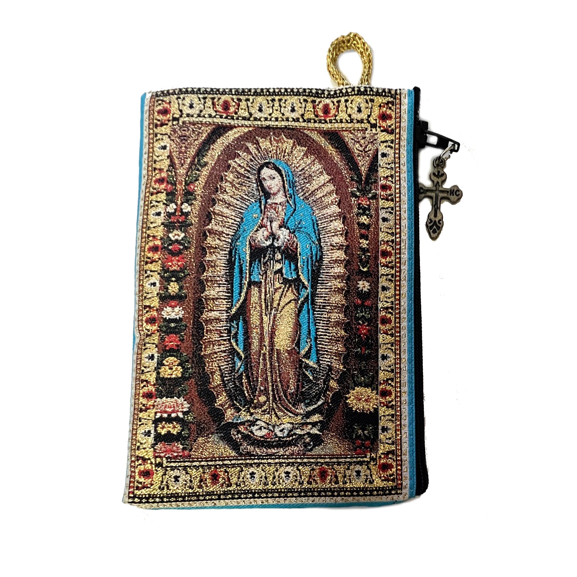 Our Lady of Guadalupe Rosary Pouch