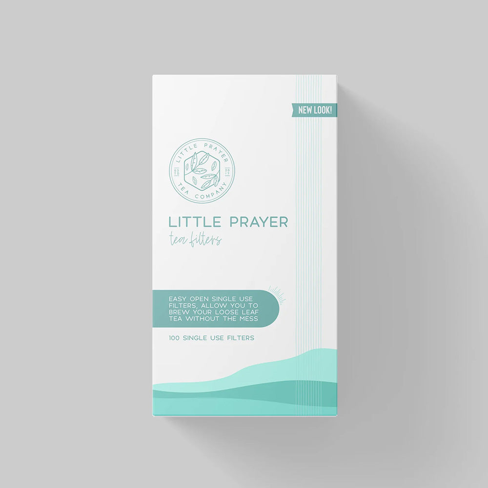 Little Prayer Loose Leaf Tea Filter Bags - Box of 100