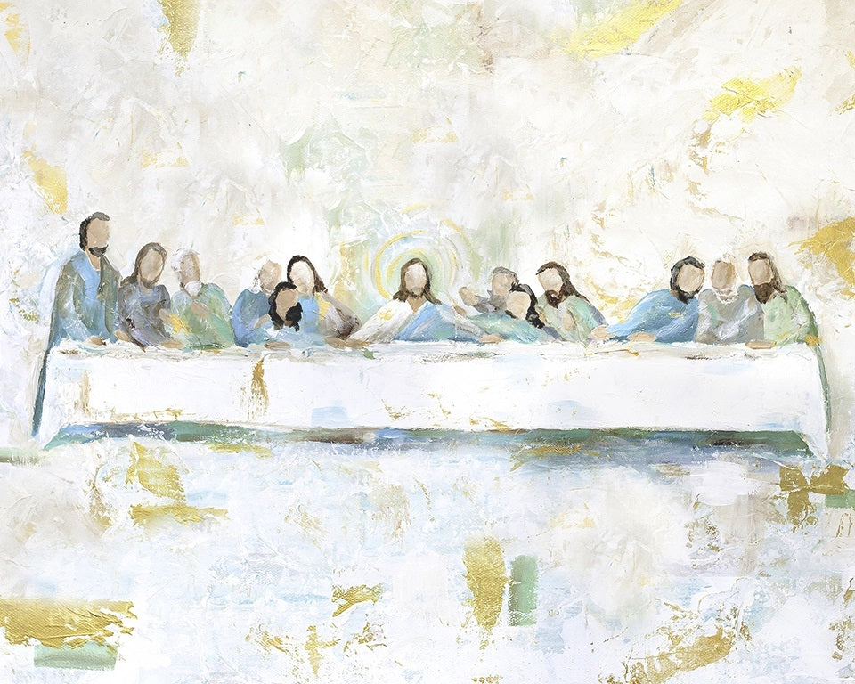 The Last Supper Contemporary Art Print - Multiple Sizes