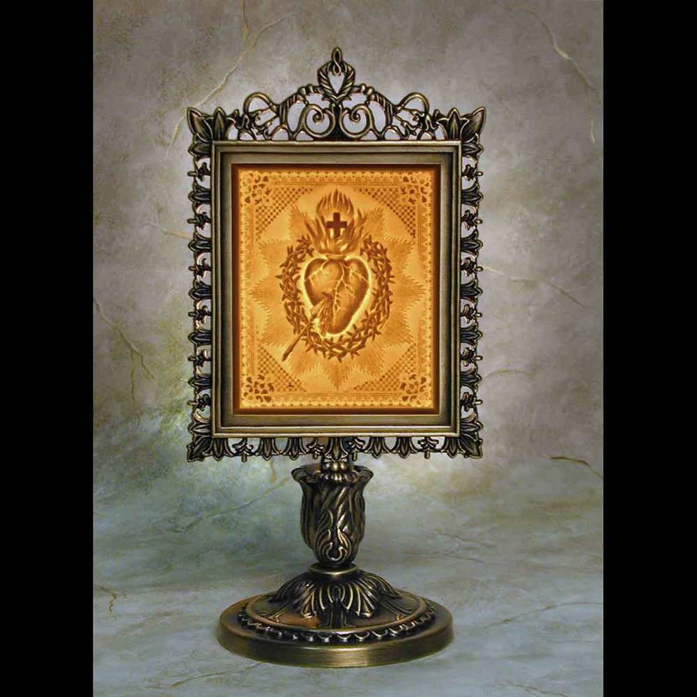 Sacred Heart Accent Lamp