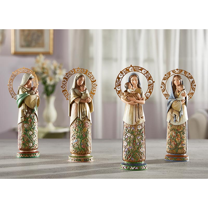 Madonna and Child Seasonal Statue Series-Summer