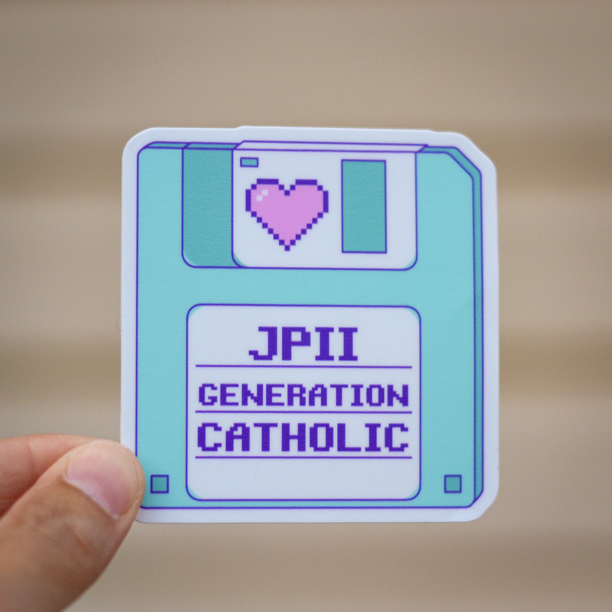 Pope St. John Paul II Generation Vinyl Sticker
